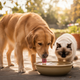 Upgrade Mealtime: Wellix Cat Grass Topper for Cats & Dogs