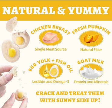 Wellix Sunny Bites Freeze Dried Chicken Cat & Dog Treats 3.5oz