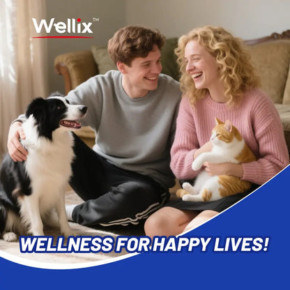 Wellix Spray para Puntos Calientes a Base de Plantas para Perros y Gatos, Cuidado para el Confort de la Piel, 80ml